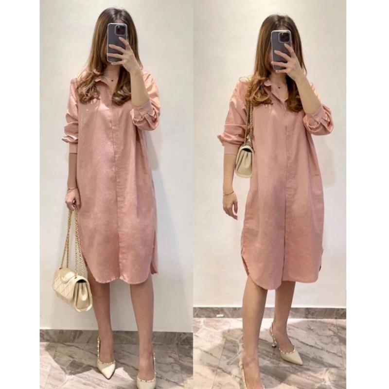 mubtadashop-Tunik  Shakila Twill Wanita Korean Style 1