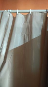 Product Review of (KIM) Shower Curtain Bahan PEVA Tebal Polos Tirai Kamar Mandi Anti Air Sudah Dilengkapi Pengait 180 cm x 180 cm from F**p 0