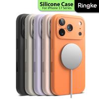 Gambar Soft Case for iPhone 17 Pro Max Ringke Silicone MagSafe Slim Magnetic Casing - Black, iPhone 17 Pro dari GET-WID Kota Administrasi Jakarta Barat 1 Tokopedia