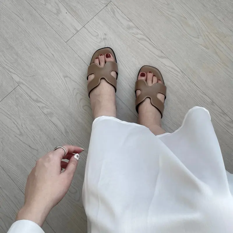 Nakedsol Eden Slides 2.0 (White, Oat, Ocean, Brown, Tan) 3