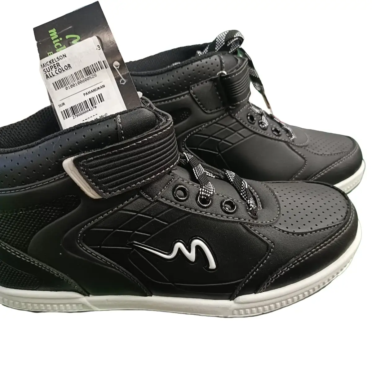 SEPATU SEKOLAH MICKELSON BY ARDILES SUPER SEPATU SEKOLAH HIGH CUT READY SIZE 35-38