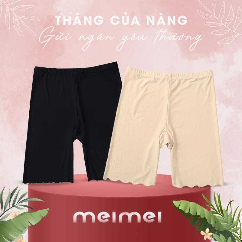  Quần trong váy QV04 quần lót bigsize nữ co dãn gen nịt bụng định hình vòng 2 có size 110kg Meimei 