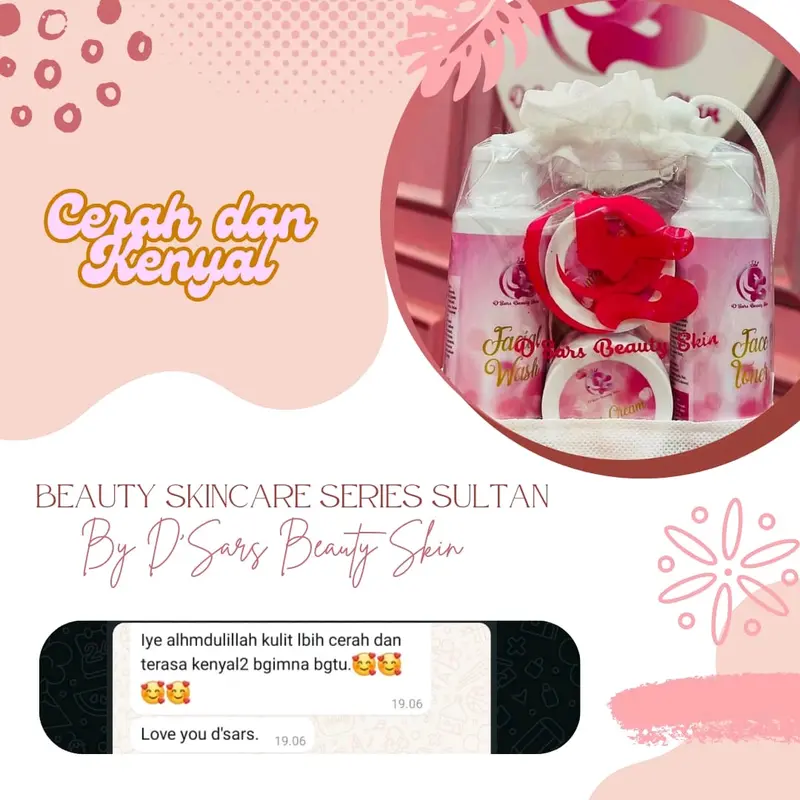 PAKET SULTAN DSARS SKINCARE ( AGEN RESMI BANDUNG ) 2