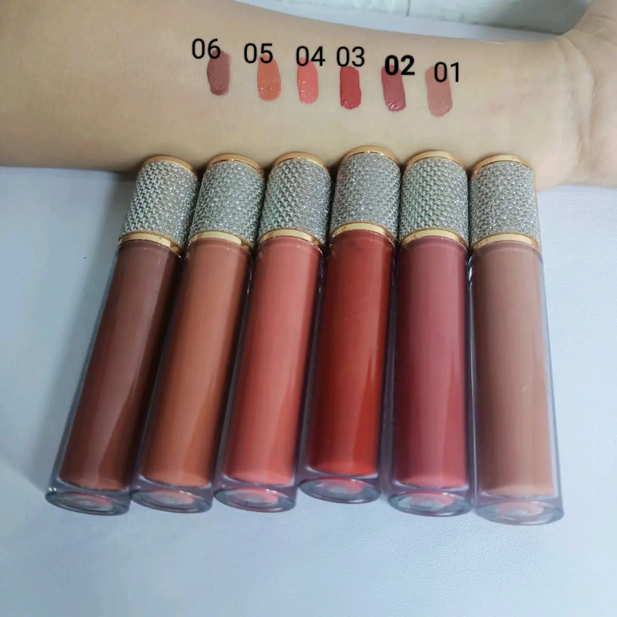 lipstik matte gloss waterproof tahan 16 jam free pensil alis 1