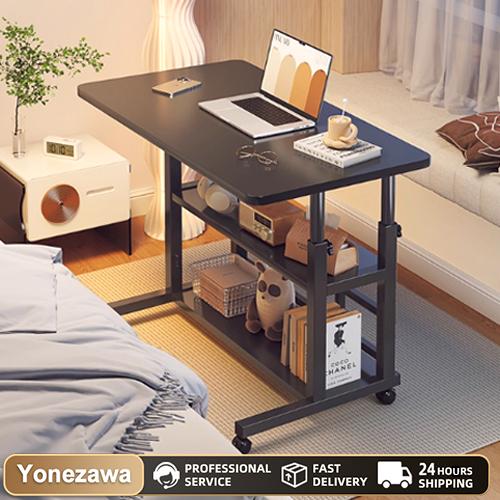 Bàn Học Nâng Hạ Cạnh Giường Bàn Làm Việc Có Bánh Xe Tiện Lợi Điều Chỉnh Được Chiều Cao Bàn Cạnh Sofa
