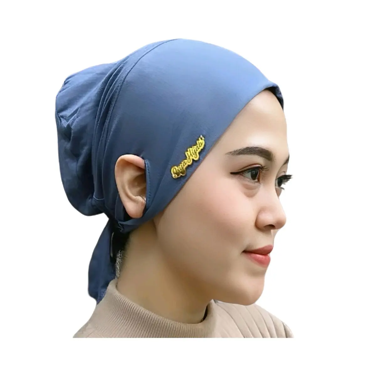 Ciput anti budeg ciput hijab instan Ciput anti slip Wanita Kerudung Hitam