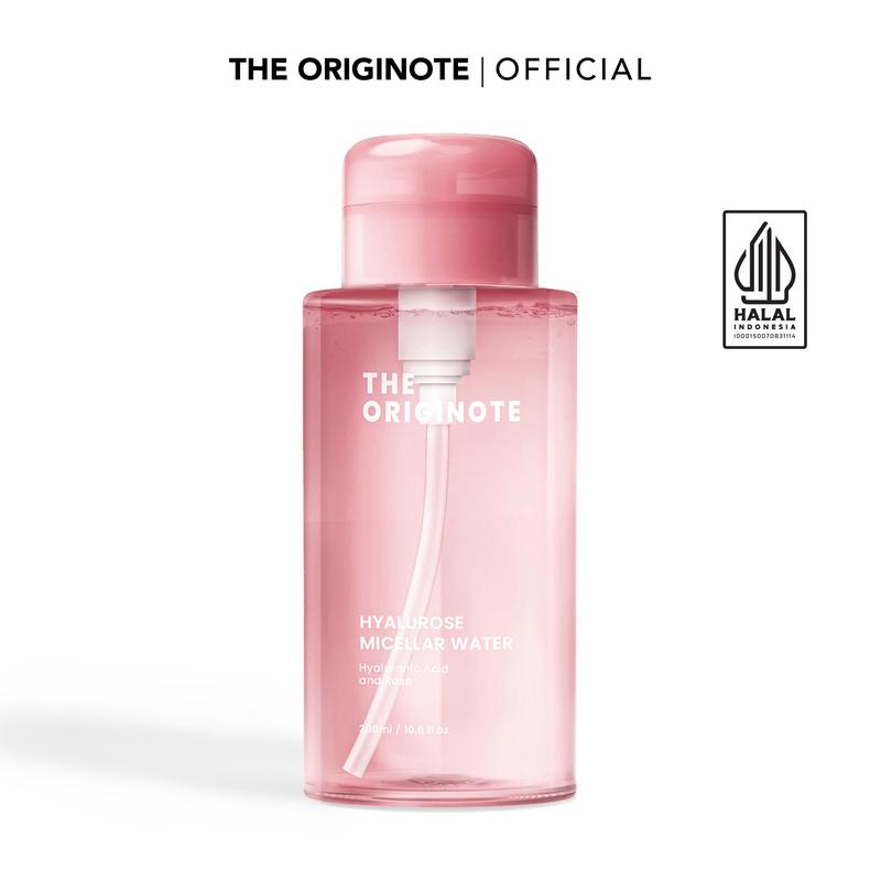 The Originote Bundle 3in1 Basic Skincare - Micellar Water + Moisturizer + Facial wash 150ml Membersihkan dan Mencerahkan Wajah Cleanser Hyalucera 2