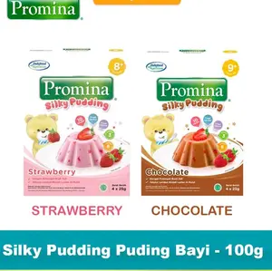 promina silky puding 100gram 8+ makanan sehat
