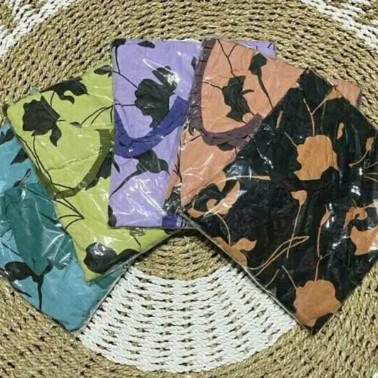 One set rayon premium setelan wanita atasan bawahan kulot busui kerja santai all size ld 110 Muslim Nyaman 7