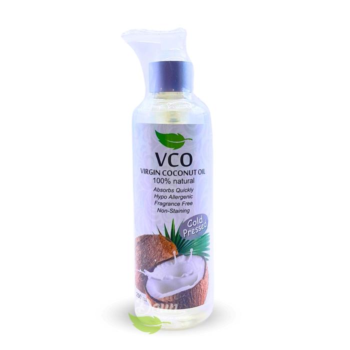 Gambar VCO VIRGIN COCONUT OIL 250ML PUMP MINYAK KELAPA ( 04-062 ) dari Daun The Gift Shop Kab. Badung 3 Tokopedia
