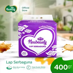 Neabeauty Tissue Lap Serbaguna 400gr Isi 575 Lembar Kualitas Premium Bisa Dicuci Sampai 7 Kali Hemat & Ramah Lingkungan