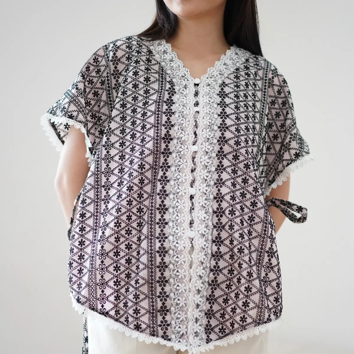 Kiara Outer / Vest Kemeja / Outer katun