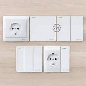 PUSH ON Saklar Premium IB Series Saklar Engkel / Saklar Seri / Saklar Triple / Stop Kontak / Saklar Engkel Stop