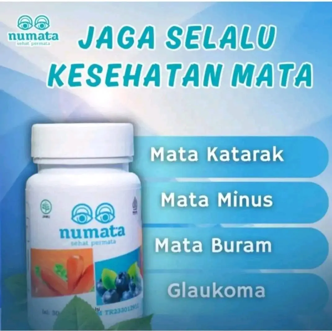 Obat Mata Numata Atasi Mata Plus Minus Katarak Silinder Rabun Jauh Ekstrak Blueberry Dan Wortel