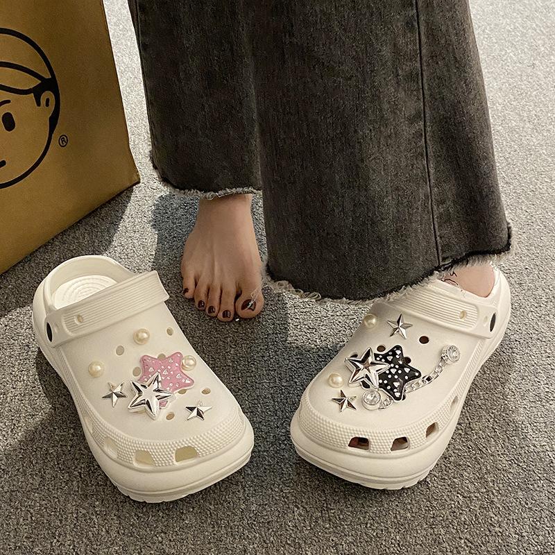Dejavu Sandal Slop Wanita Karet Sendal Wedges Wanita Sandal Kodok Rumah Selop Baim Dewasa Kekinian Sandal Anti Slip HSN124 5