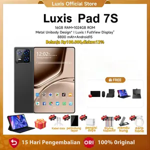 5G 2026 Luxis  Pad 7S 11.6" Tablet [16GB+1TB] | Pengalaman Pro Layaknya PC | 120Hz OLED Real Color FullView Display | Ultra-tipi