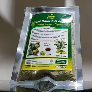 Aur Teh Saji Daun Jati Cina Herbal Tea 100% Organik Isi 40 Gram Original DIREBUS