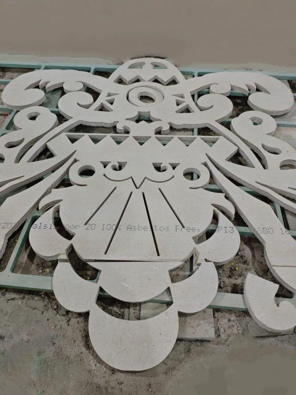 laser Cutting GRC mulai tebal 3 mm hingga 20 mm