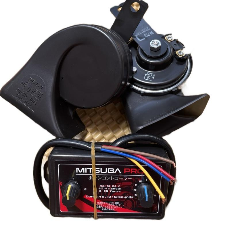  Mitsuba Pro Bộ Nhại Kèn Chính Hãng 25 Bài & Còi Denso 110dB 12V Âm Thanh Chuẩn An Toàn Giao Thông 