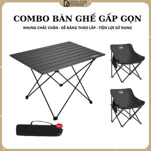 [COMBO] bàn ghế camping gấp gọn Tmountain, Nhỏ Gọn Tiện Lợi, Dễ Dàng Khi Mang Đi Du Lịch Với Hợp Kim Chống Han Gỉ Chịu Tải Lớn Đến Từ Thương Hiệu TMOUNTAIN