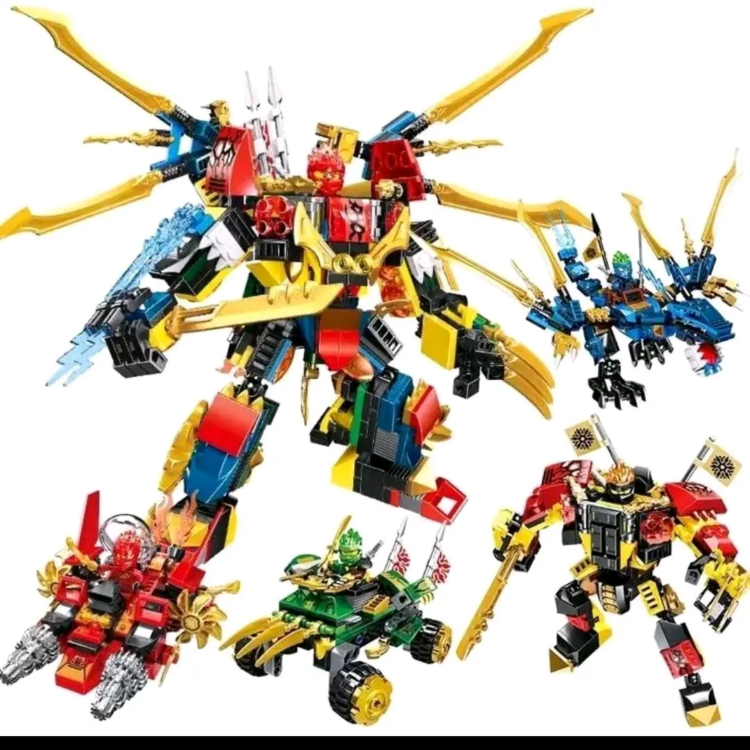 already stock building blocks Random MiniFigure Ninjago series new phantom Ninja toy people and weaponnns Toys Miniatur