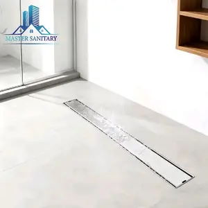 Smart Floor Drain Stainless SUS 304 Panjang 100 Cm & 80 Cm/Floor Drain Stainless Panjang 100Cm & 80Cm