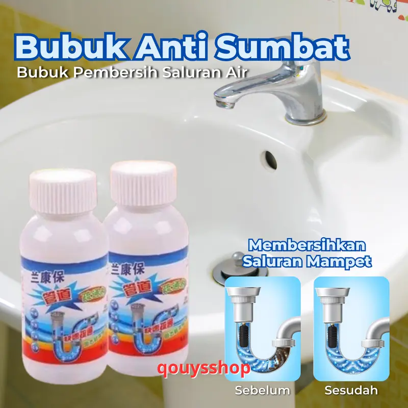 Pembersih Saluran Air Wastafel WC Mampet Anti Sumbat - Wild Torndado 0