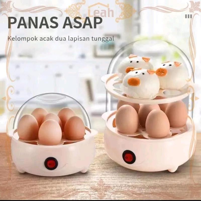 Alat Rebus Telur Listrik Serbaguna  Penanak Telur Elektrik 220V, 50Hz Peralatan 4