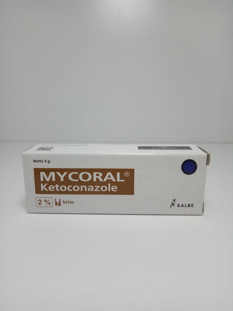 Mycoral cream tube 5gr - Mengatasi gatal akibat infeksi jamur
