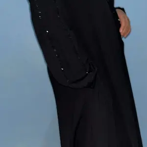 Sarae Abaya Turkey Premium Delisa SA-60 Gamis Bordir Payet Pesta Arab Turki Cantik Muslim Mewah Wanita Dewasa Hitam Dress Remaja Kondangan Maxi