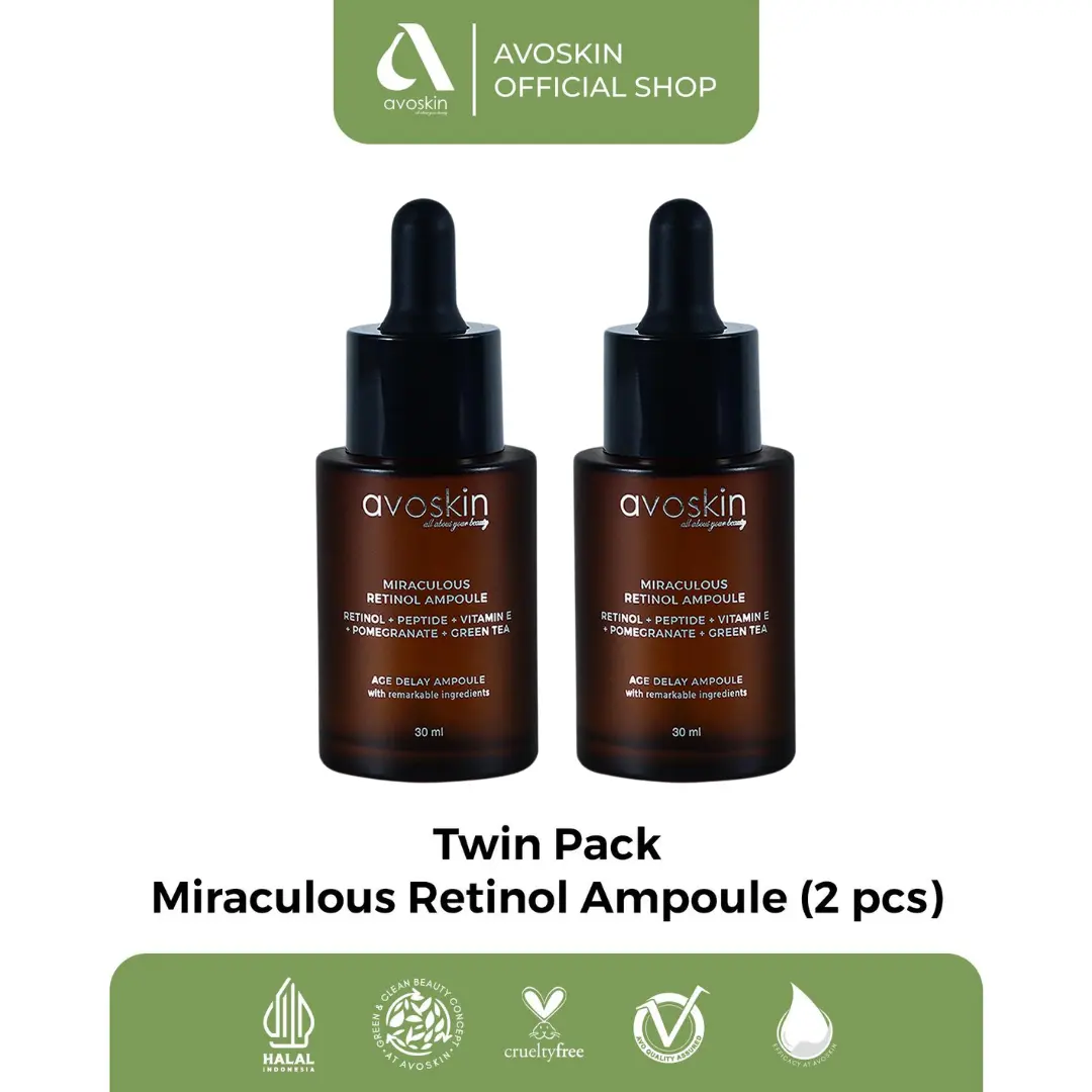 Twin Pack Miraculous Retinol Ampoule (2 pcs)