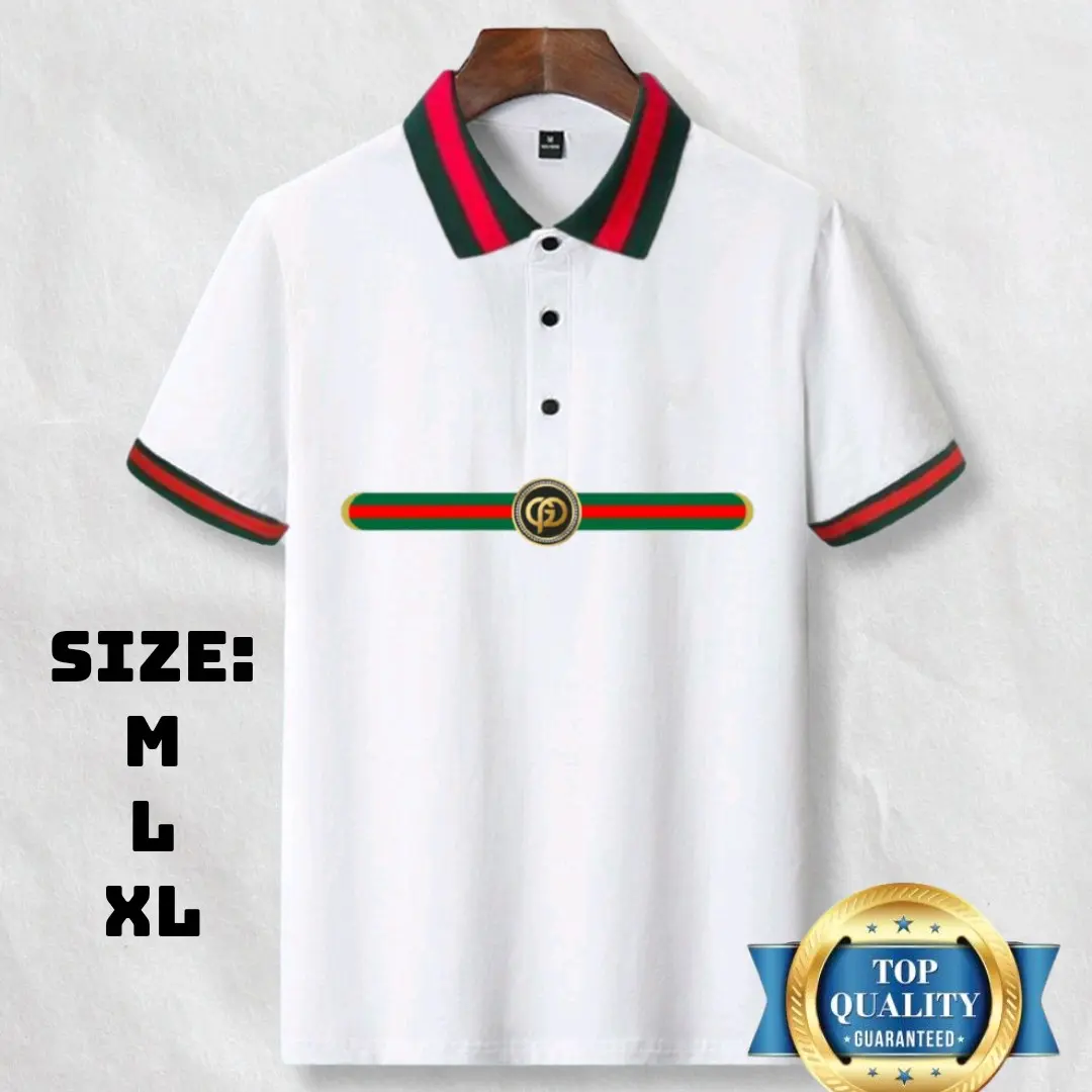 KAOS KERAH MANSET LENGAN PENDEK SABLON GP1 TERBARU/KAOS DISTRO TERLARIS/KAOS KATUN PRIA DAN WANITA TERBARU/KAOS POLO Dewasa