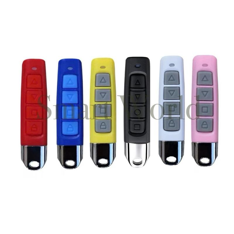  Remote cửa cuốn mã sao chép học lệnh thông minh 433mhz thiết kế đẹp mắt nhỏ gọn đã kèm pin sẵn. 