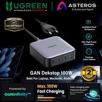 Gambar UGREEN Desktop Charger GAN For Laptop, Macbook, Notebook 4-Port USB + Type C FAST Charging 100W - Desktop GAN 100W dari ASTEROS OFFICIAL Kota Administrasi Jakarta Pusat 1 Tokopedia