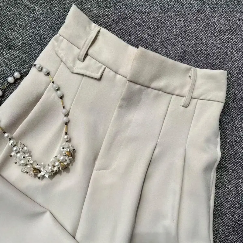valies-Oro pants Celana panjang wanita kantor lose pants Trouser higwaist kekinian anti kusut Kulot loose 5