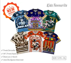 Bunnyhugs | Jersey Anak Karakter Roblox Fashion Anak Streetwear Jersey Kids Usia 1-10 tahun Baju Jersey Anak Jersey kids StreetWear