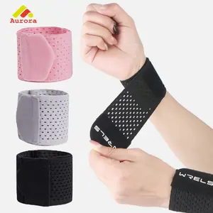 Wrist Wrap Support Sleeve Deker Pergelangan Tangan untuk Menjaga Stabilitas & Mencegah Cedera saat Gym Fitness Senam Lari Jogging Olahraga Wristband Sport