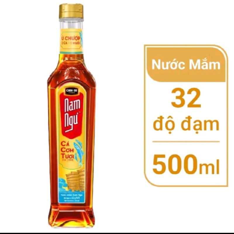 Nước mắm Nam Ngư Chinsu Phú Quốc cao cấp chai sành 500ml