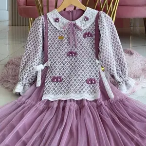 Lushia Dress Kids Terbaru Untuk Anak 3-15 Tahun Fujian Kualitas Bahan Dan Desain Terbaik