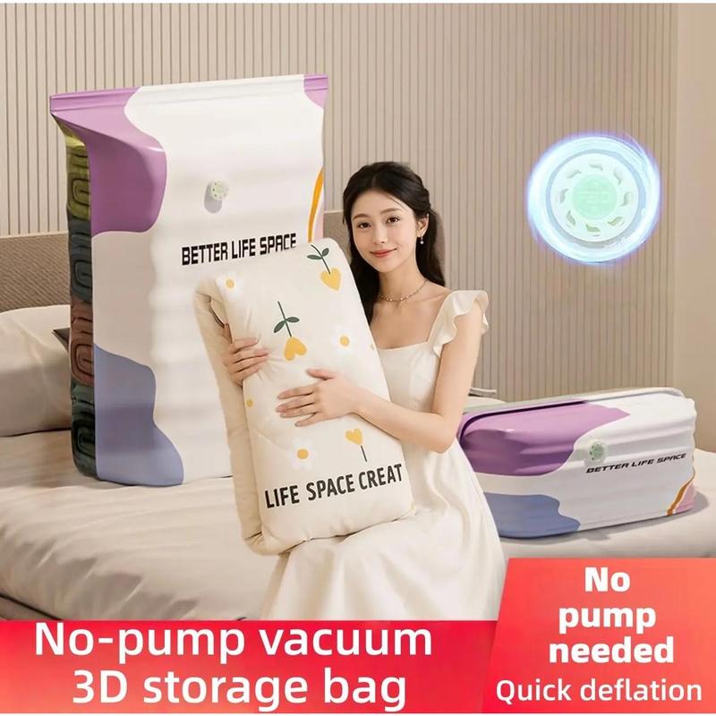 Không cần dùng máy bơm không khí, túi lưu trữ 3D cho gia đình sử dụng được cả…