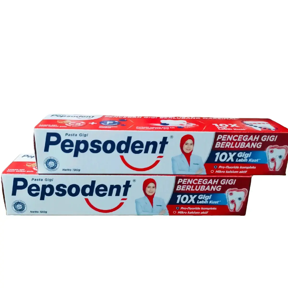 PASTA GIGI PEPSODENT 190gr  pencegah gigi berlubang Penyegar Mulut