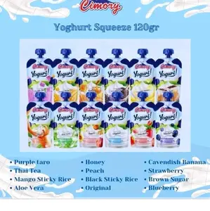 cimory yogurt squeezee isi 5 all farian rasa Fruits
