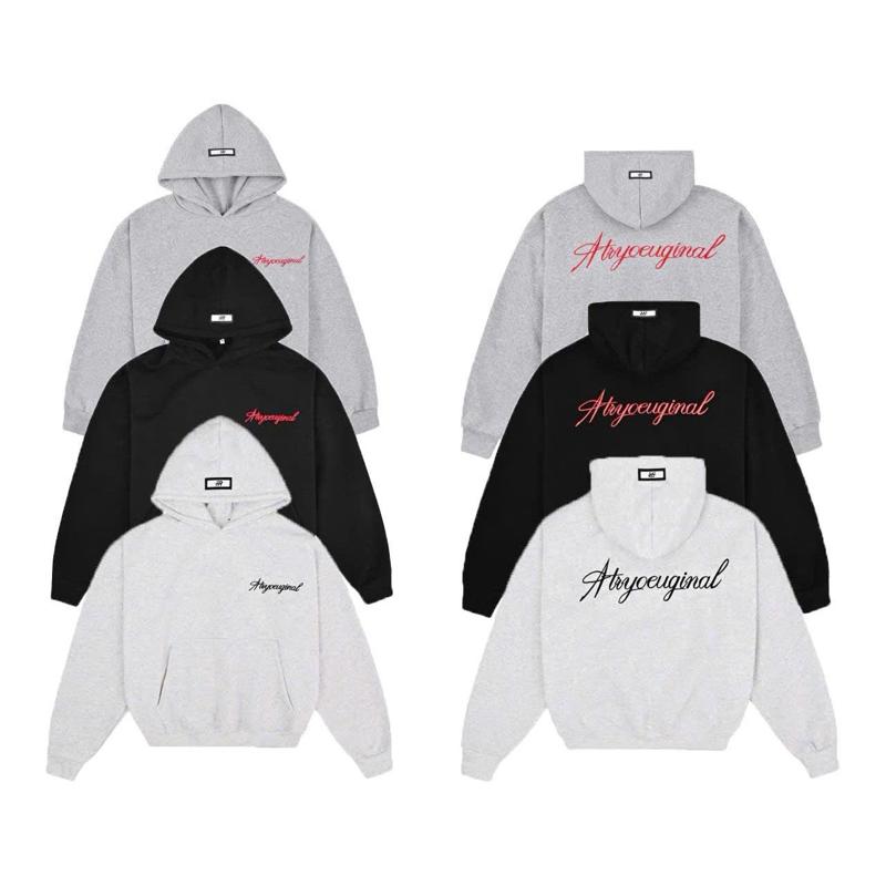    DEAL MỞ BÁN  Áo Hoodie thêu ATRYOEUGINAL from boxes - Phong cách trẻ trung. 