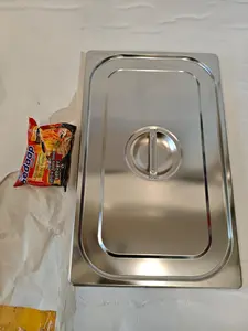 Europa Food Pan 1/1 FULL SIZE LID! 53cm 32,5cm Stainless Steel Gastronorm