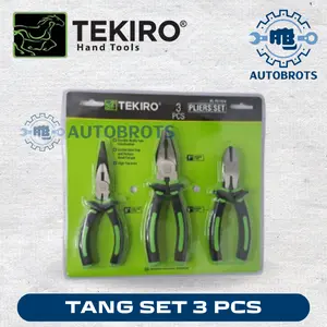TEKIRO Tang Set 3pcs / Tang Kombinasi Potong Lancip