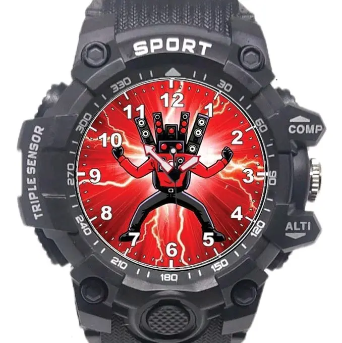 Jam Tangan Anak Laki Laki Titan Speakerman Titan Cameraman