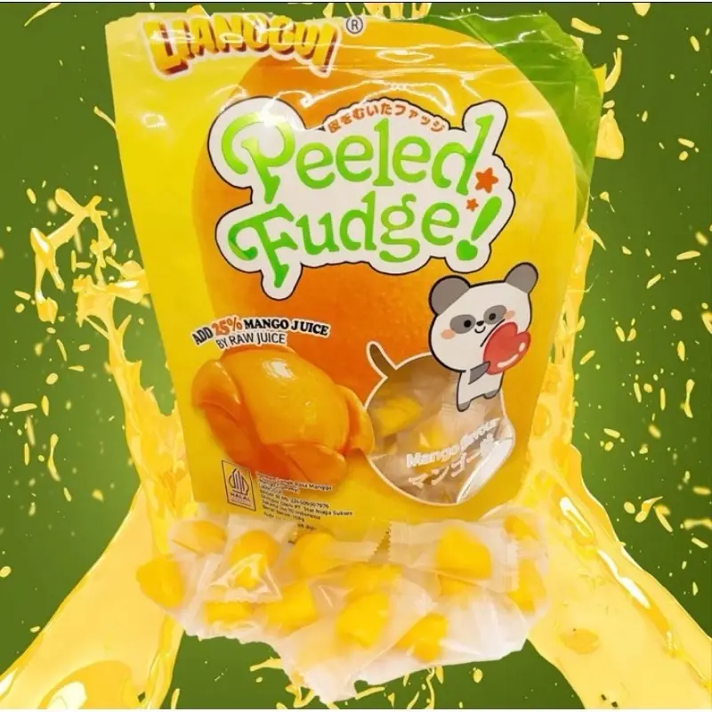 Permen lianggui jelly kupas rasa manggo ( HALAL ) 1