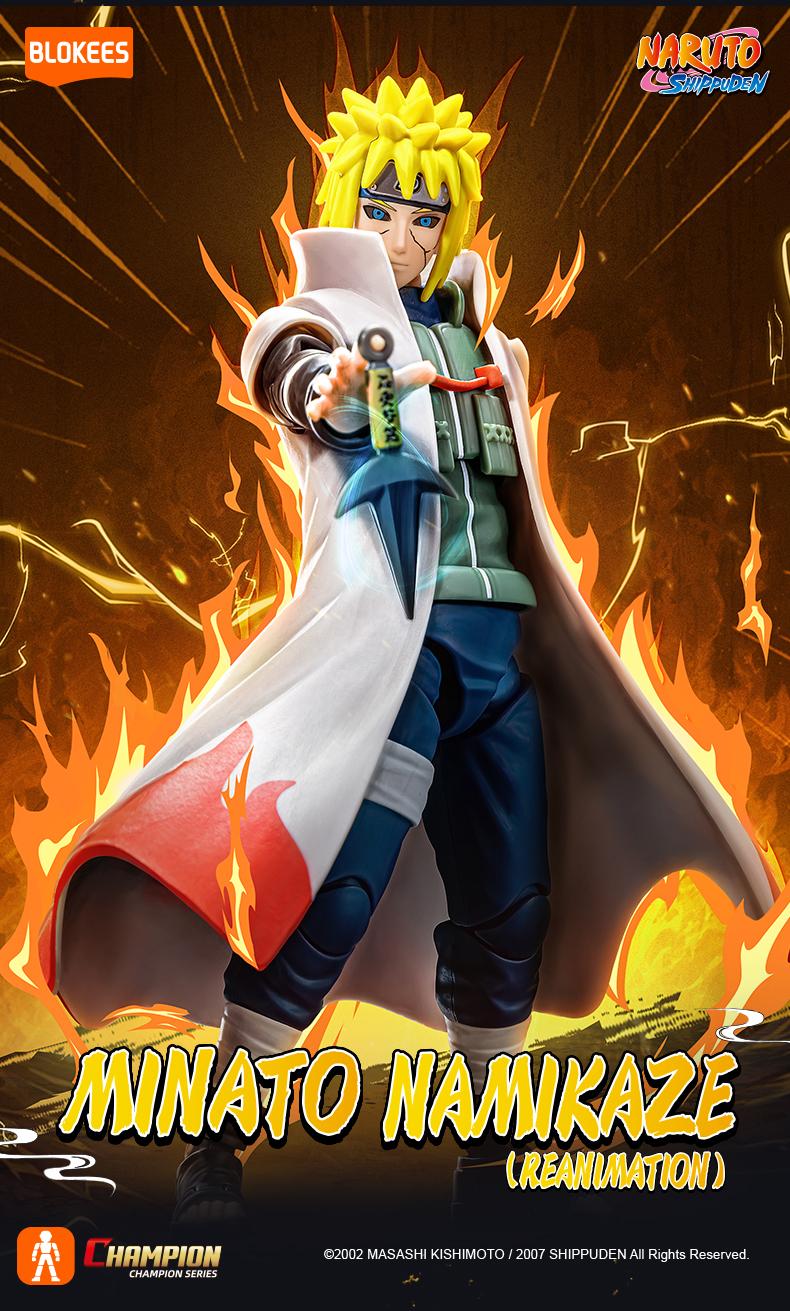 [BARU] BLOKEES Naruto Shippuden Figures CC03-Minato Namikaze (Reanimation)