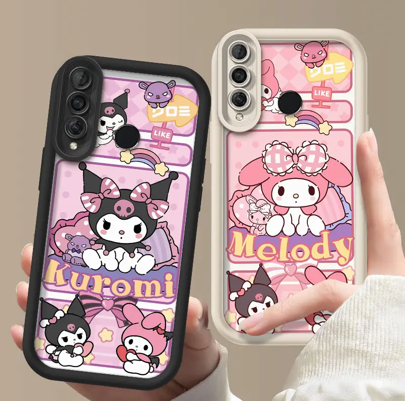 Sarung Sarung Telefon, Untuk HUAWEI NOVA 5i, 3, 4, Kuromi Melodi ...