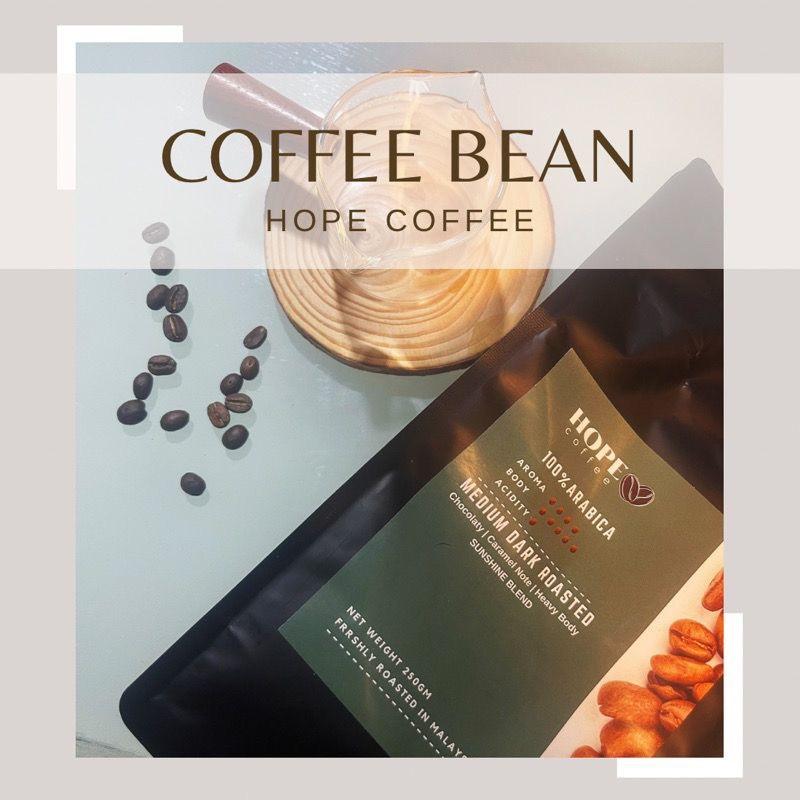 (Hope Coffee) Arabica Coffee Bean Sunshine Blend 250g - TikTok Shop ...